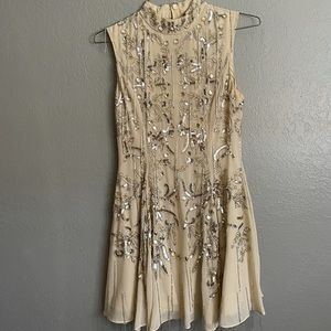 Beaded swing dress